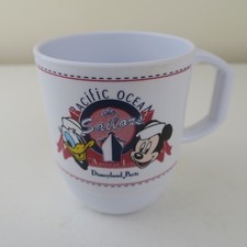 Rare Disneyland Paris Pacific Ocean The Sailors There American Line Plastic CUP