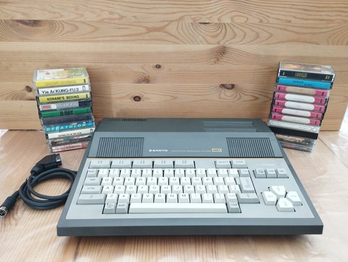 Ordinateur vintage msx sanyo - ordinateur,