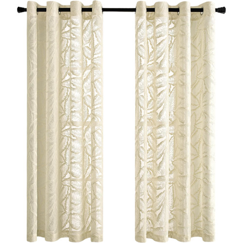 Rideaux voile motifs - à,