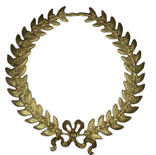 Décor pediment bronze - décor,