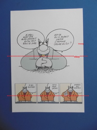 Geluck chat planche - le, ?