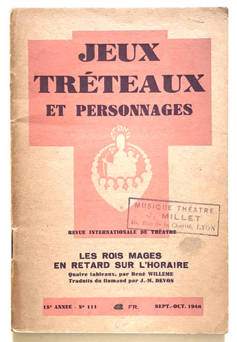 Jeux tréteaux et - (theatre),