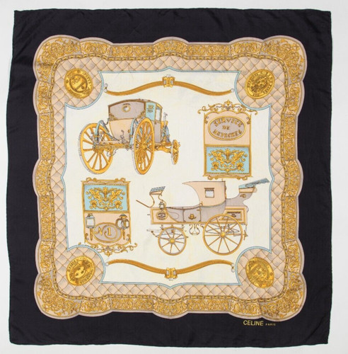 Magnifique foulard vintage - , "