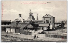 42 SAINT ETIENNE - les houilleres, well of the pump