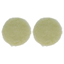2 Eponges pour Metabo SXE 3125 SXE 425 TurboTec ponceuses - 12,5cm, beige