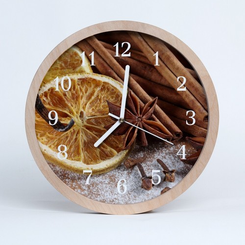Tulup horloge murale bois - horloge, en