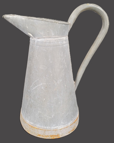 Pichet broc zinc début - en,