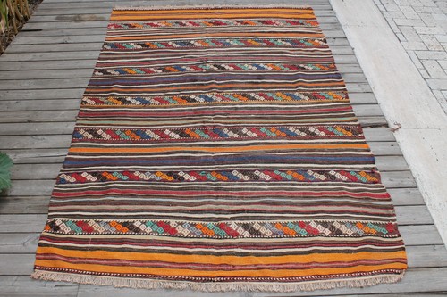 Tapis turc kilim - turc, 52''x79''