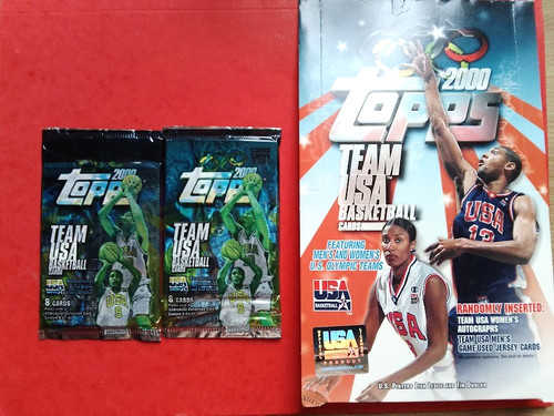 Basketball 2000 topps team usa - basketball,