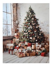 Affiche d'art mural de sapin