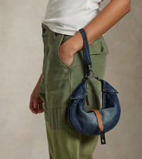 Polo Ralph Lauren Polo ID Denim Mini Shoulder Bag