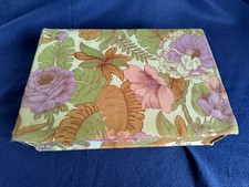 Antique Fabric Covered Box -