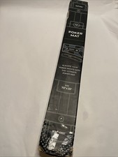 Texas Hold'em Poker Table Top Mat 70" x 35" Up to 10 Players with Storage Bag