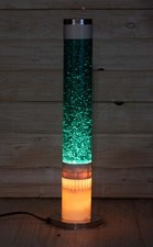Large 18" Vintage glitter lava lamp green color 120V 220V