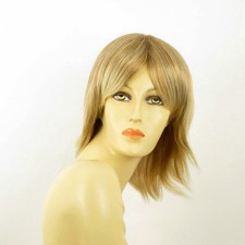 Perruque femme mi-longue blond