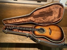 1977 Ovation #1612-1 Custom Balladeer Ac/Elec Guitar w/case - VG
