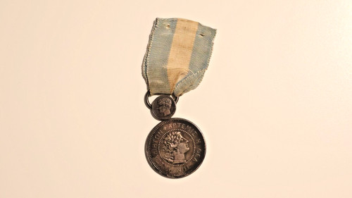 Ancienne rare médaille 25e - ancienne,