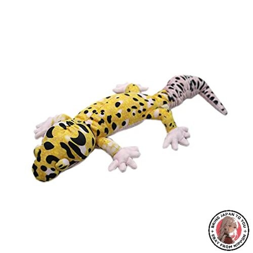 Peluche gecko léopard