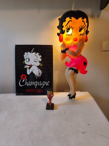 Lampe vintage betty boop opera - lampe,