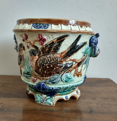 Superbe ancien cache pot - superbe, cache-pot