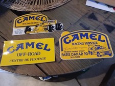 Lot de 3 Anciens autocollants