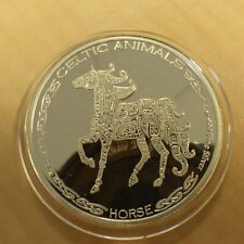 Tchad 500 francs CFA Celtic Legend Horse 2020 silver 99.9% 1 oz+capsule (argent)