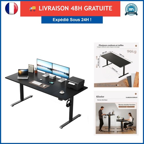 Bureau électrique réglable