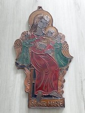 TRES GRANDE PLAQUE SAINTE ANNE