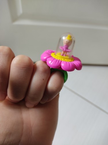 Polly pocket ring - ring, danseuse