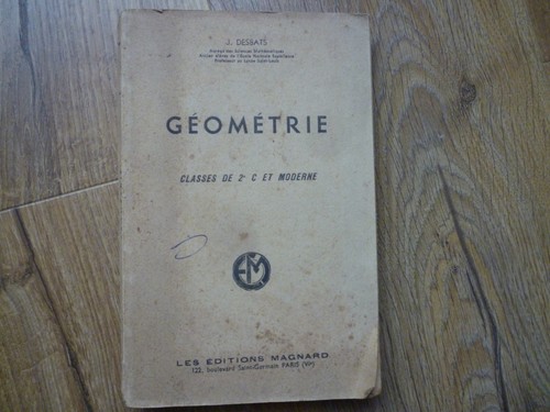 Geometrie classes 2nde et - classes, de