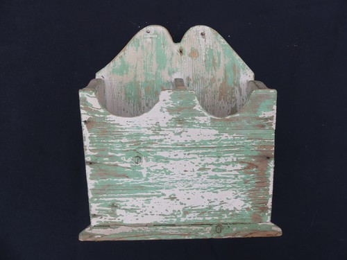 Ancien casier outils bois - ancien,