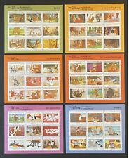 GRENADA GREN DISNEY ANIMAL STORIES STAMPS 1988 MNH DUMBO BAMBI 101 DALMATIANS