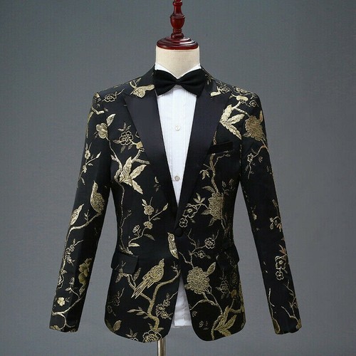 Hommes brodé costume pic - brodé,