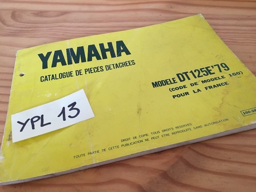 Yamaha moto dt125e 1g0 - dt125e, 1979