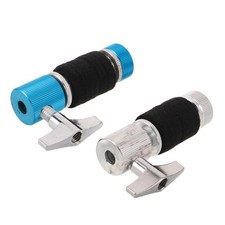  Lot de 2 attaches pour charleston - Attaches métalliques sécurisées pour