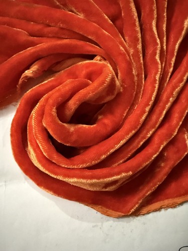 Tissu velours soie - velours,