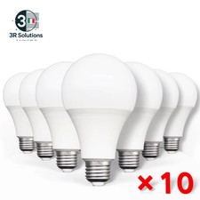 10Pcs LED Bulbs E27 AC220V 240V Real Power Bulb 20W 18W 15W 12W 9W