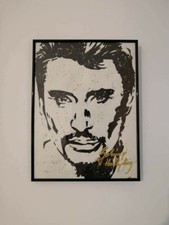 Johnny Hallyday cadre déco
