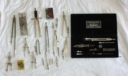 Lot compas pour collection - lot,