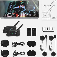 2 jeux Casque moto EJEAS V6
