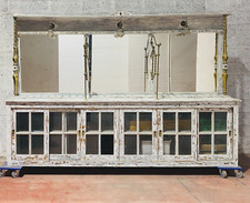 élégant meuble deux corps