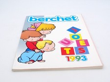 BERCHET CATALOGUE 1993 JOUETS
