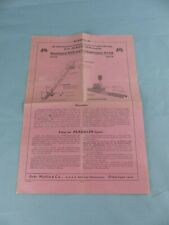 MÄRKLIN brochure dépliant ORIGINAL Hauptsignal 442 G Lichttagessignal 478 GN 