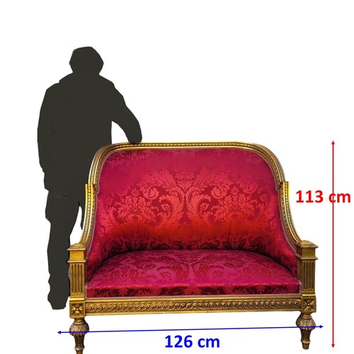 Banquette style louis xvi - de,