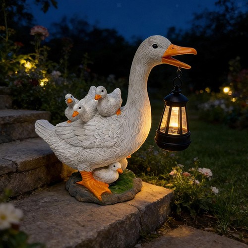 Statue jardin avec lanterne - statue, de
