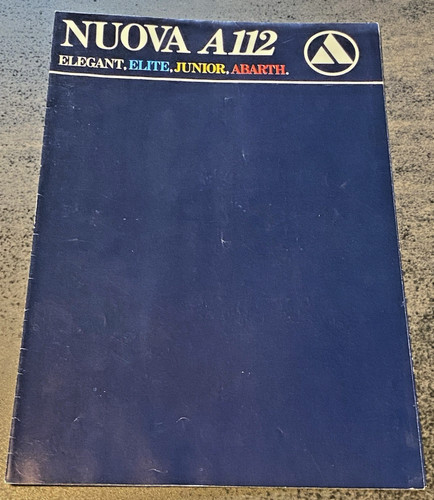 Brochure vente autobianchi - ,