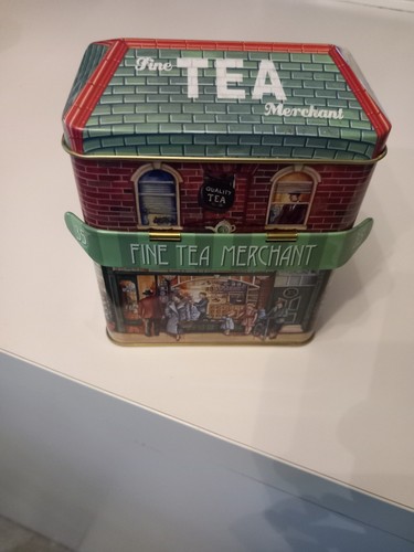 Boîte métallique thé - boîte, a