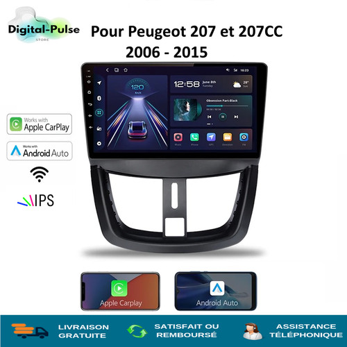 Carplay peugeot 207 - peugeot, 2006-2015