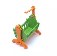 Playmobil * children * green orange crib baby room 5304