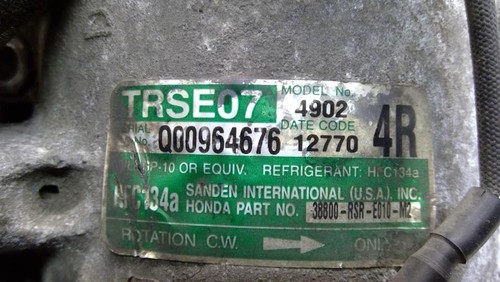 Compresseur clim honda civic - compresseur,